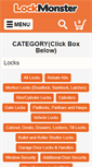 Mobile Screenshot of lockmonster.co.uk